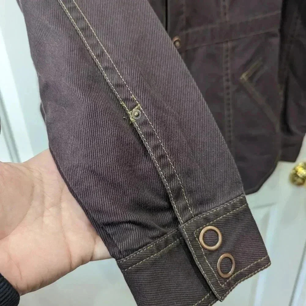 Cabi | Safari Halftime Corduroy Jacket | Chocolat… - image 8